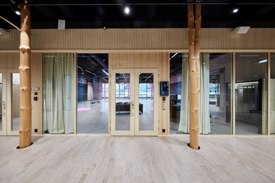 赫尔辛基“小芬兰”临时会议中心——以森林为灵感,展现芬兰国家特质-25