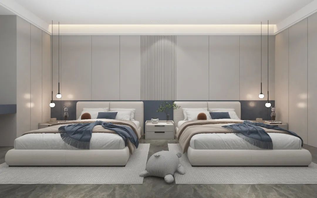 洛阳紫悦府意式轻奢大平层设计丨中国洛阳丨晟宁装饰工程有限公司-20