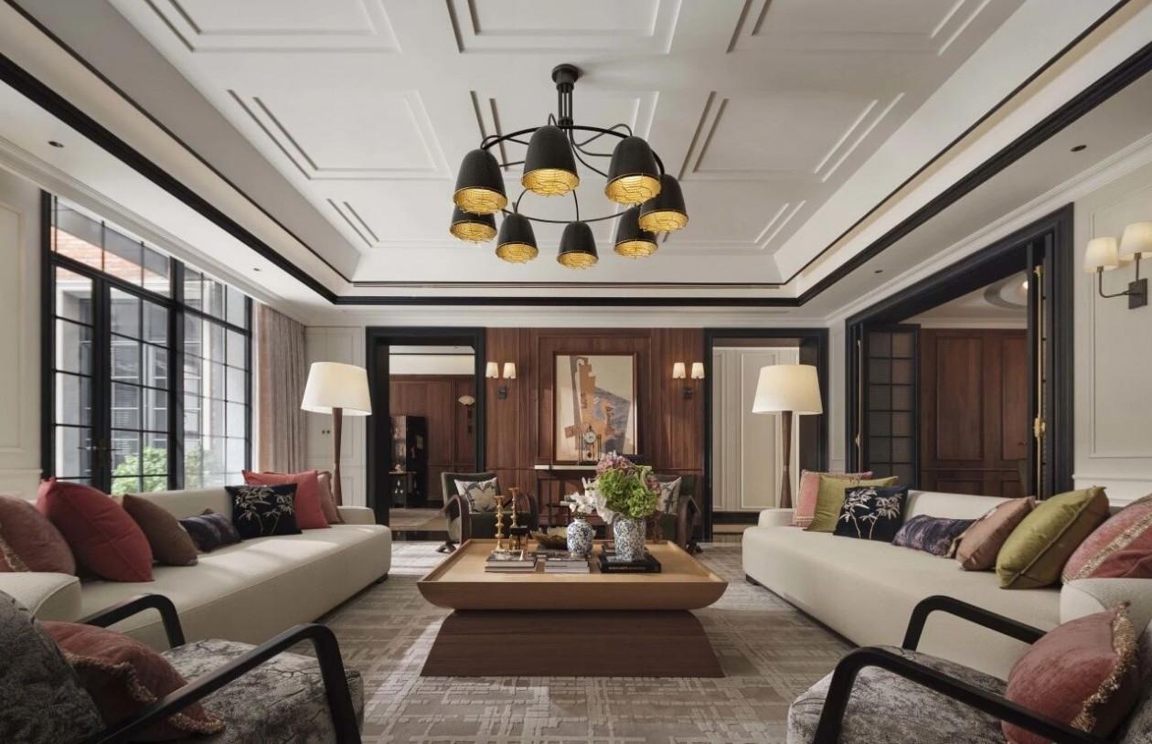 上海建工海玥黄浦源550㎡样板间丨中国上海丨HWCD设计-15