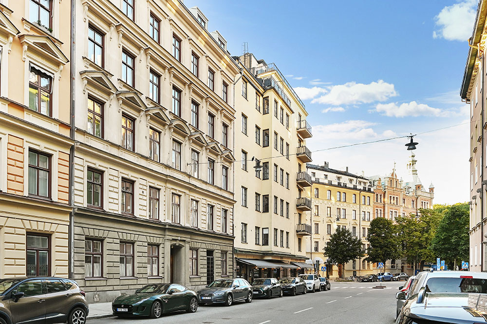 斯德哥尔摩明亮开放厨房公寓设计-18