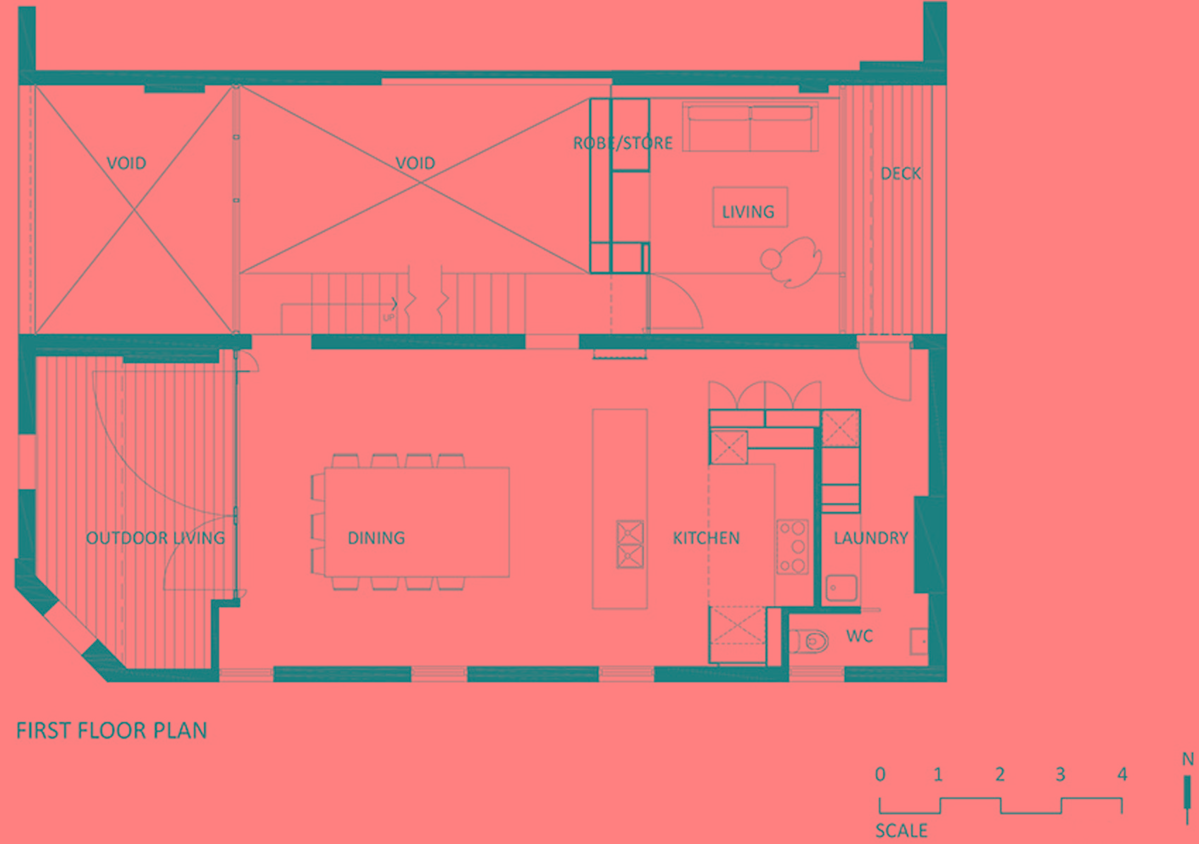 “北三层”住宅丨澳大利亚丨Splinter Society Architecture-49