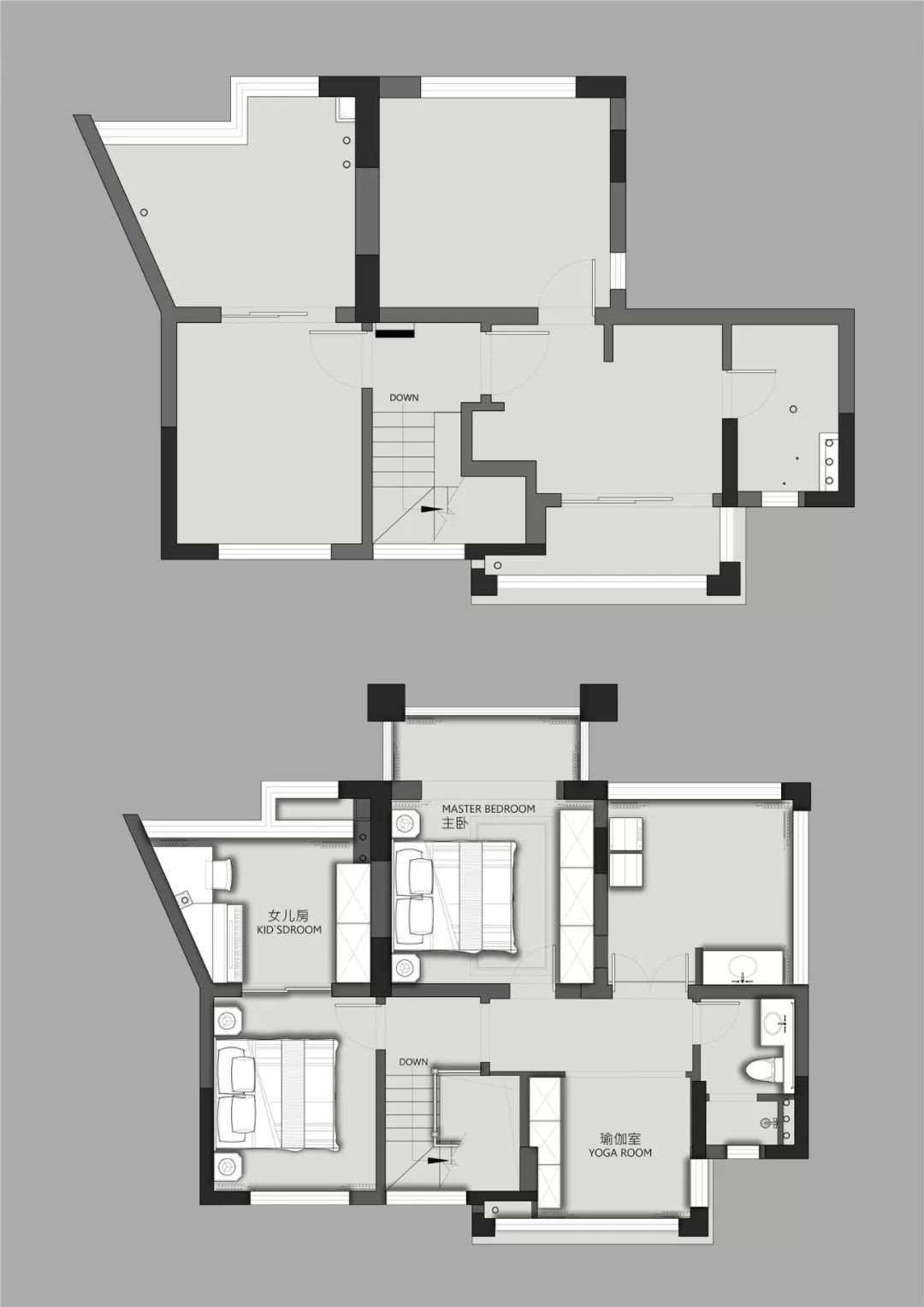 方平米设计 | 现代美式实景新作《相遇缇香》-55