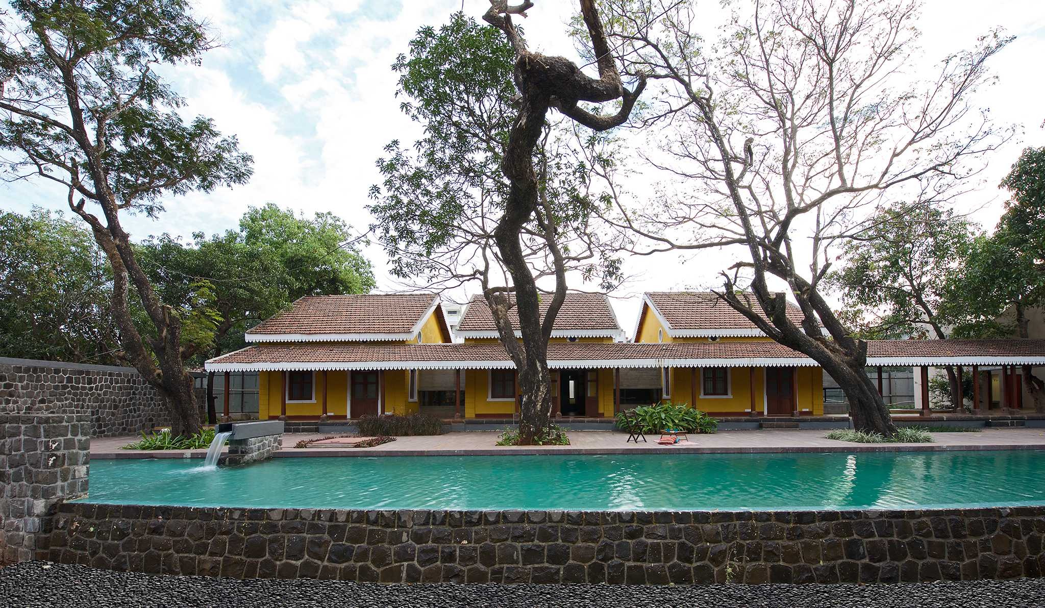 印度 The Verandah Clubhouse 会所设计-0