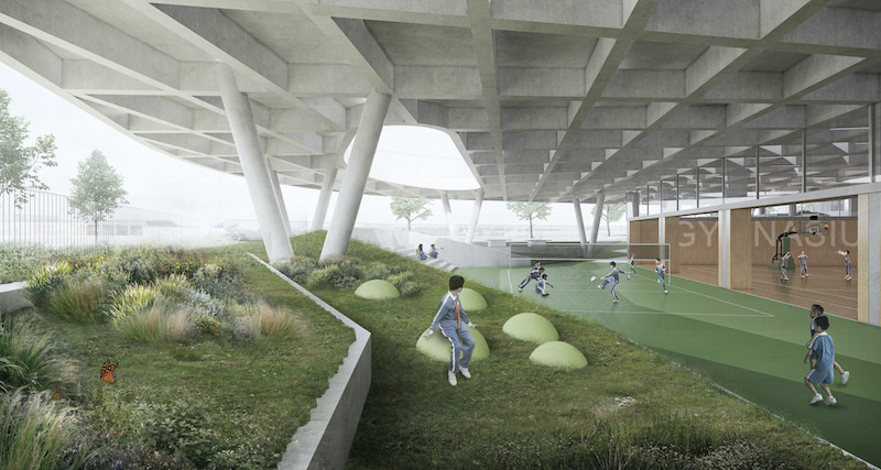 深圳新校园龙岗下雪村小学丨中国深圳丨MAT超级建筑事务所-6