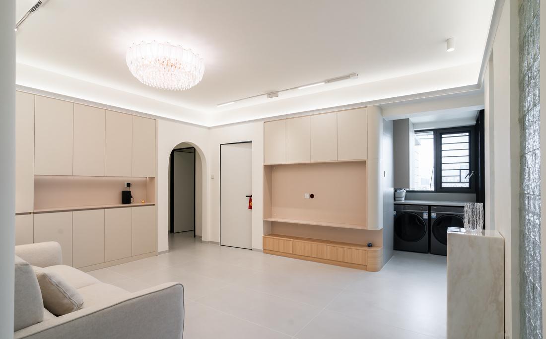 80㎡奶油风二居室设计-18