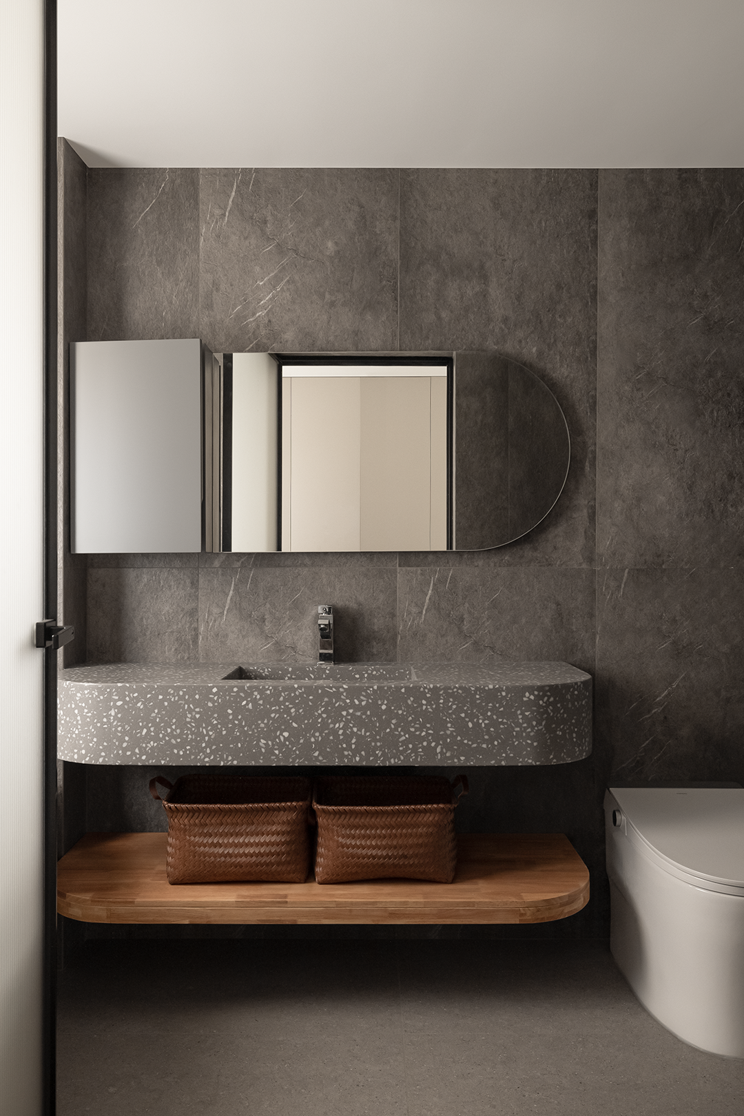 170㎡简约大平层，暖白原木的细腻优雅 | 深零设计-96