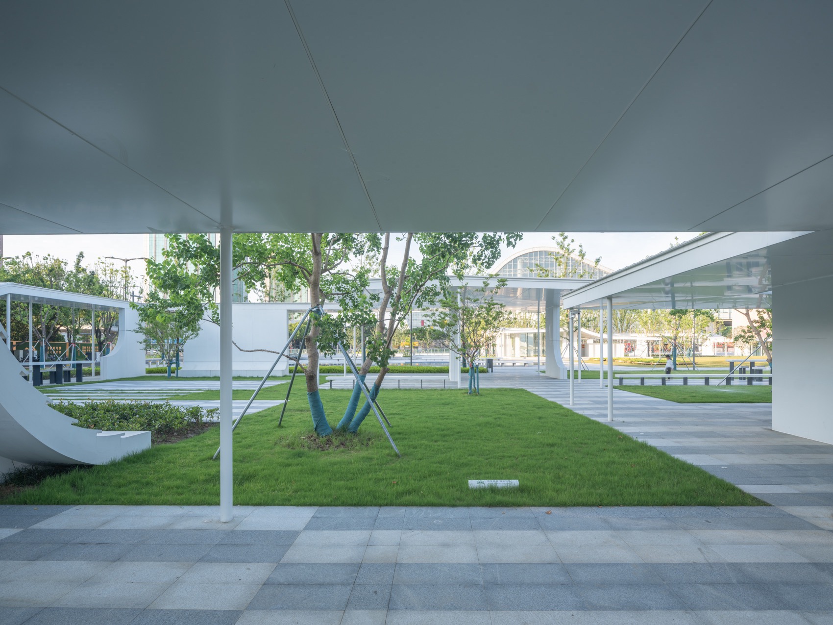 昆山城市广场地上景观建筑丨中国江苏丨上海大舟建筑设计事务所-42