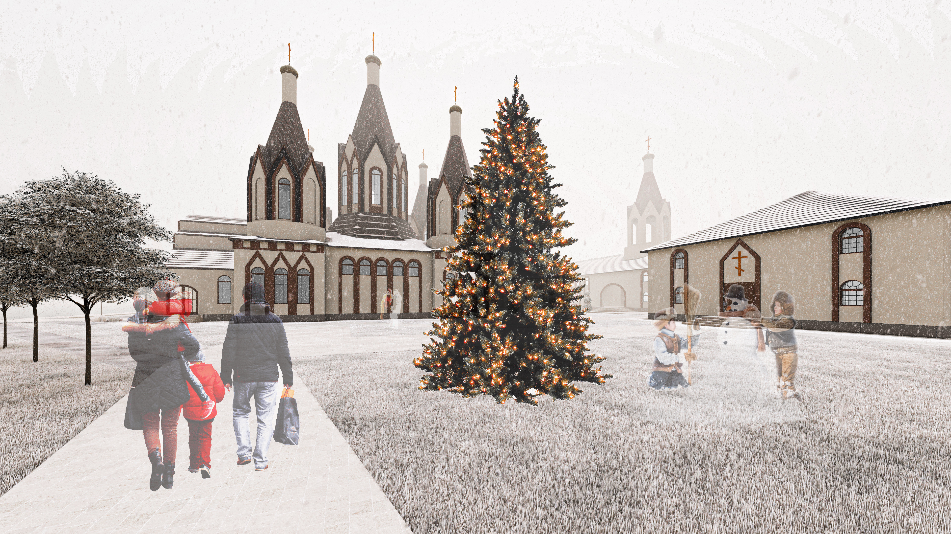 500人教堂建筑群项目丨俄罗斯圣彼得堡-6