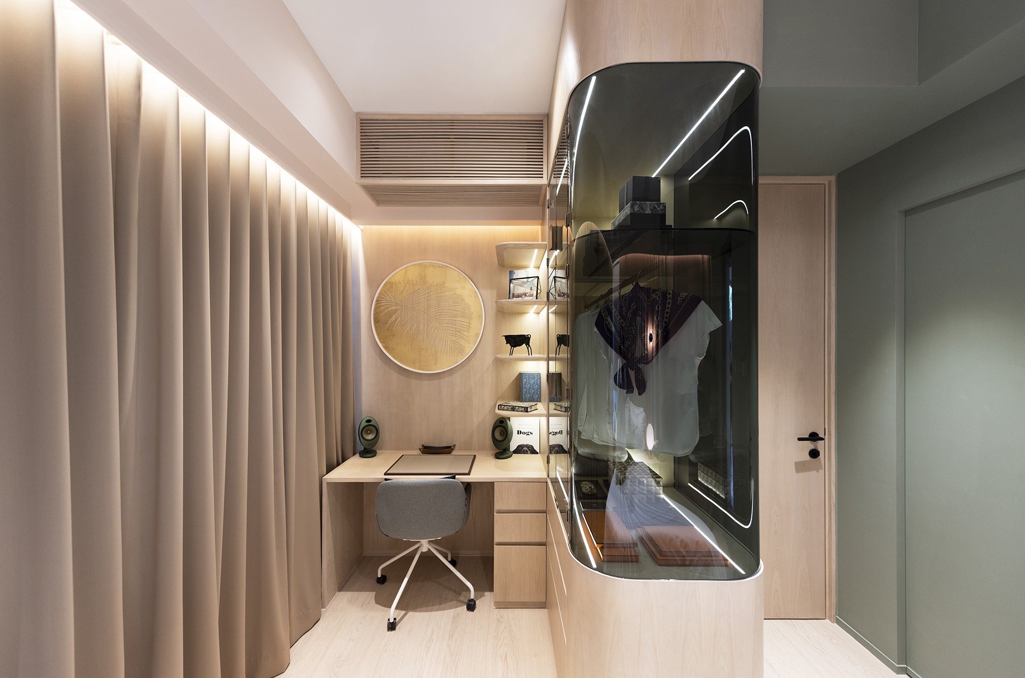 西班牙花园风住宅销售廊丨中国香港丨Bean Buro-55