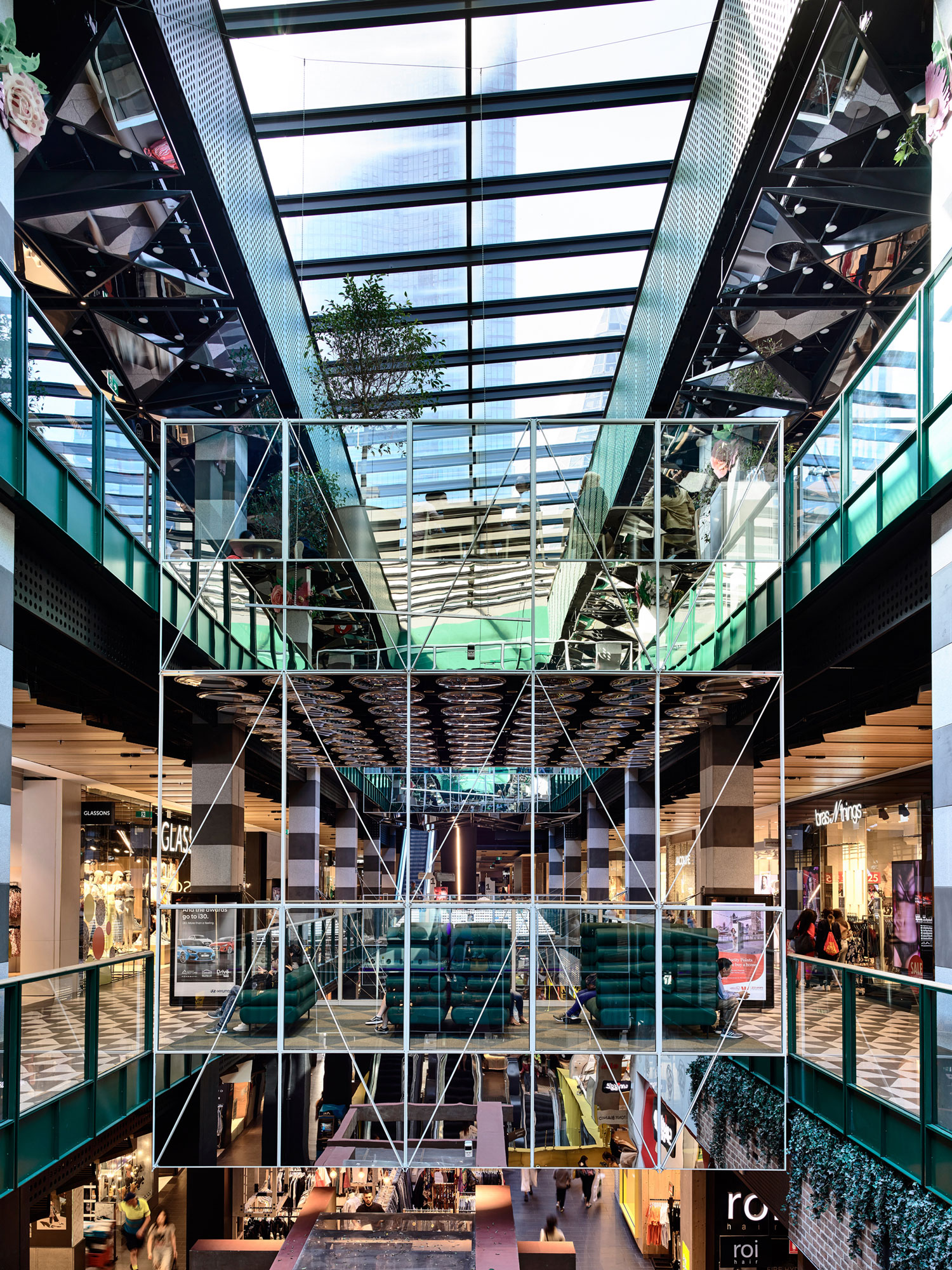 Melbourne Central Arcade - Bridge丨Kennedy Nolan设计-16