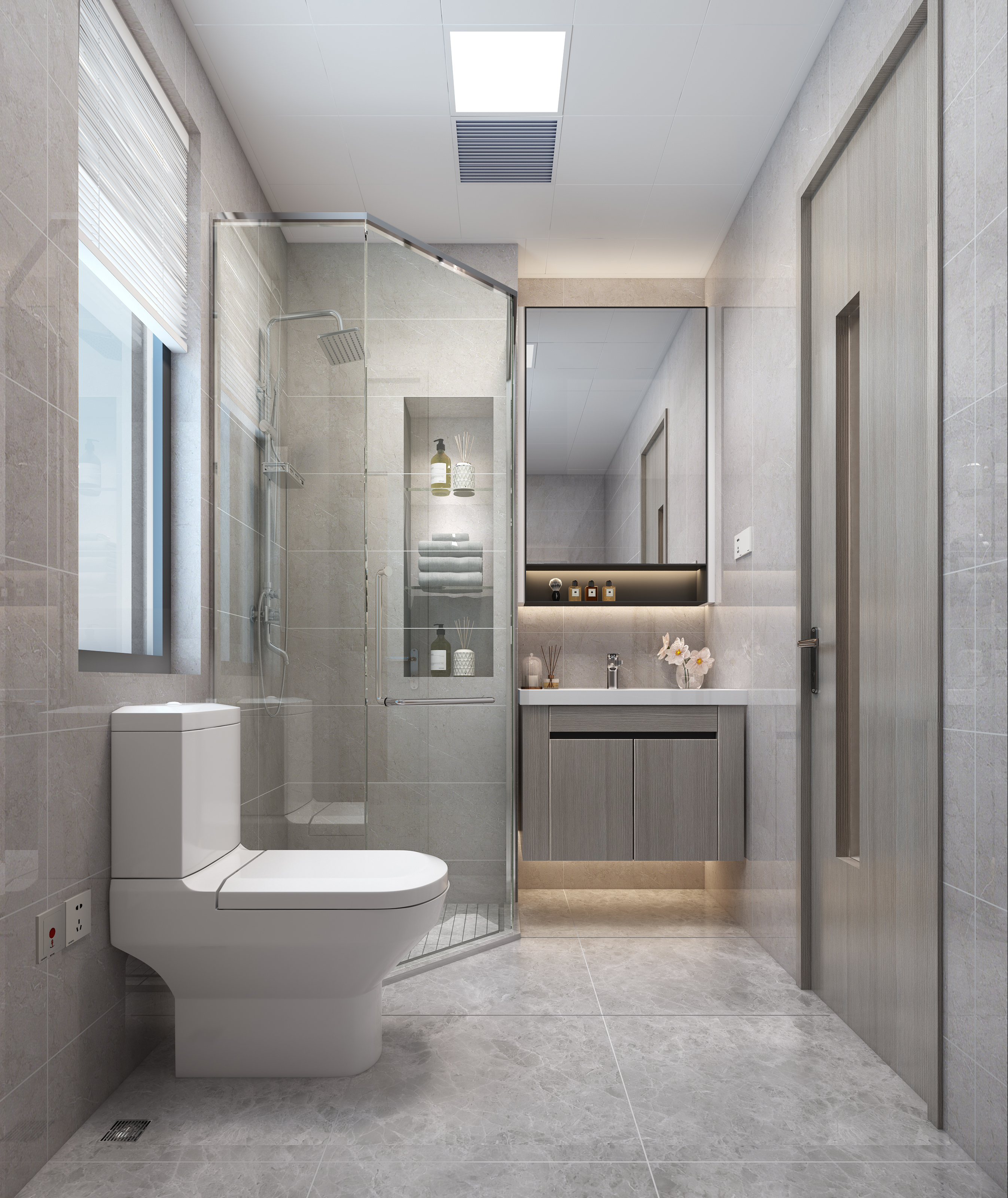 SD丨新星宇·海韵B1户型样板房设计-11