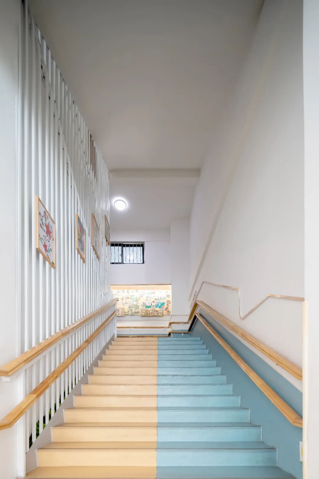 探究老旧幼儿园楼梯间改造设计|必然空间设计-66