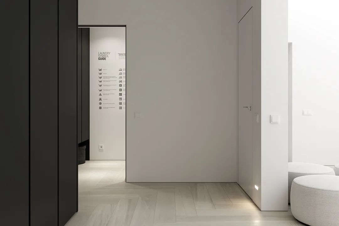 现代黑白色调 loft 公寓丨白俄罗斯明斯克丨Andrew & Darya Zhlobich-16