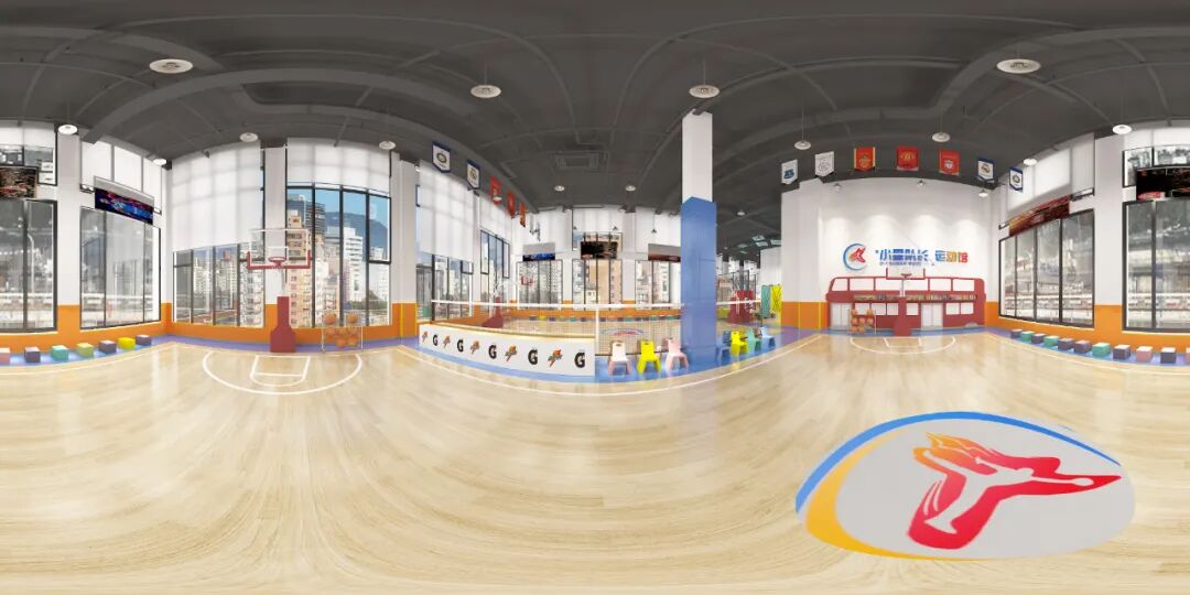 小星少儿篮球馆设计|活力满满，童趣盎然-24