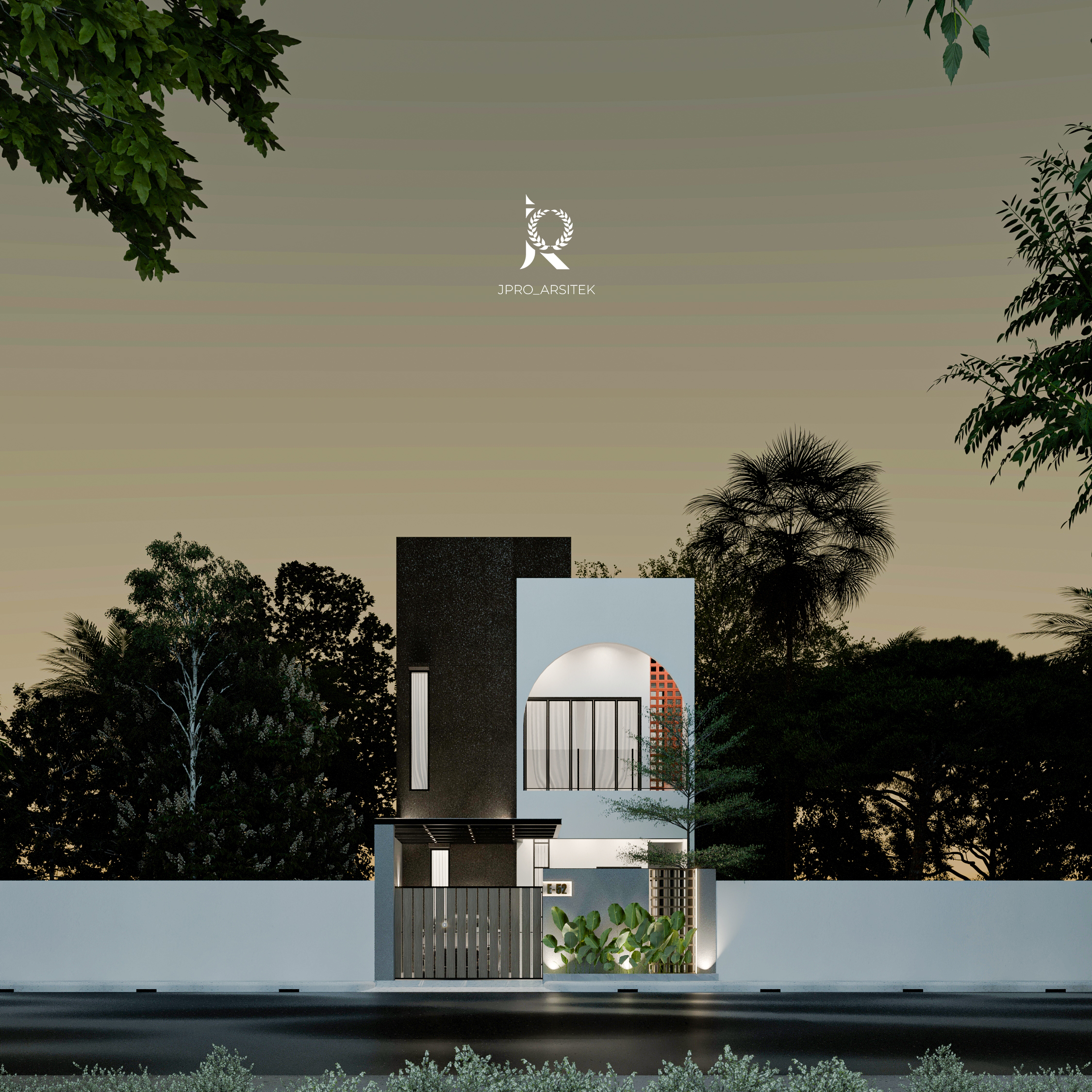 阿拉曼达宅邸正面丨印度-4