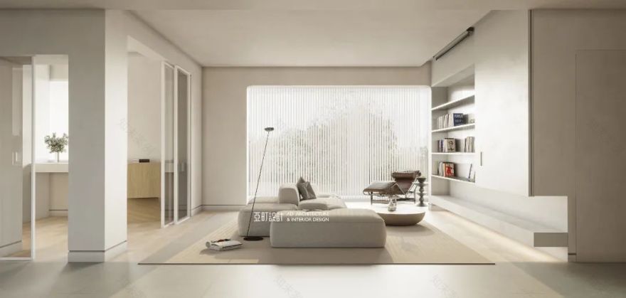 九峰小区舒适自由家居空间设计丨亚町设计-34