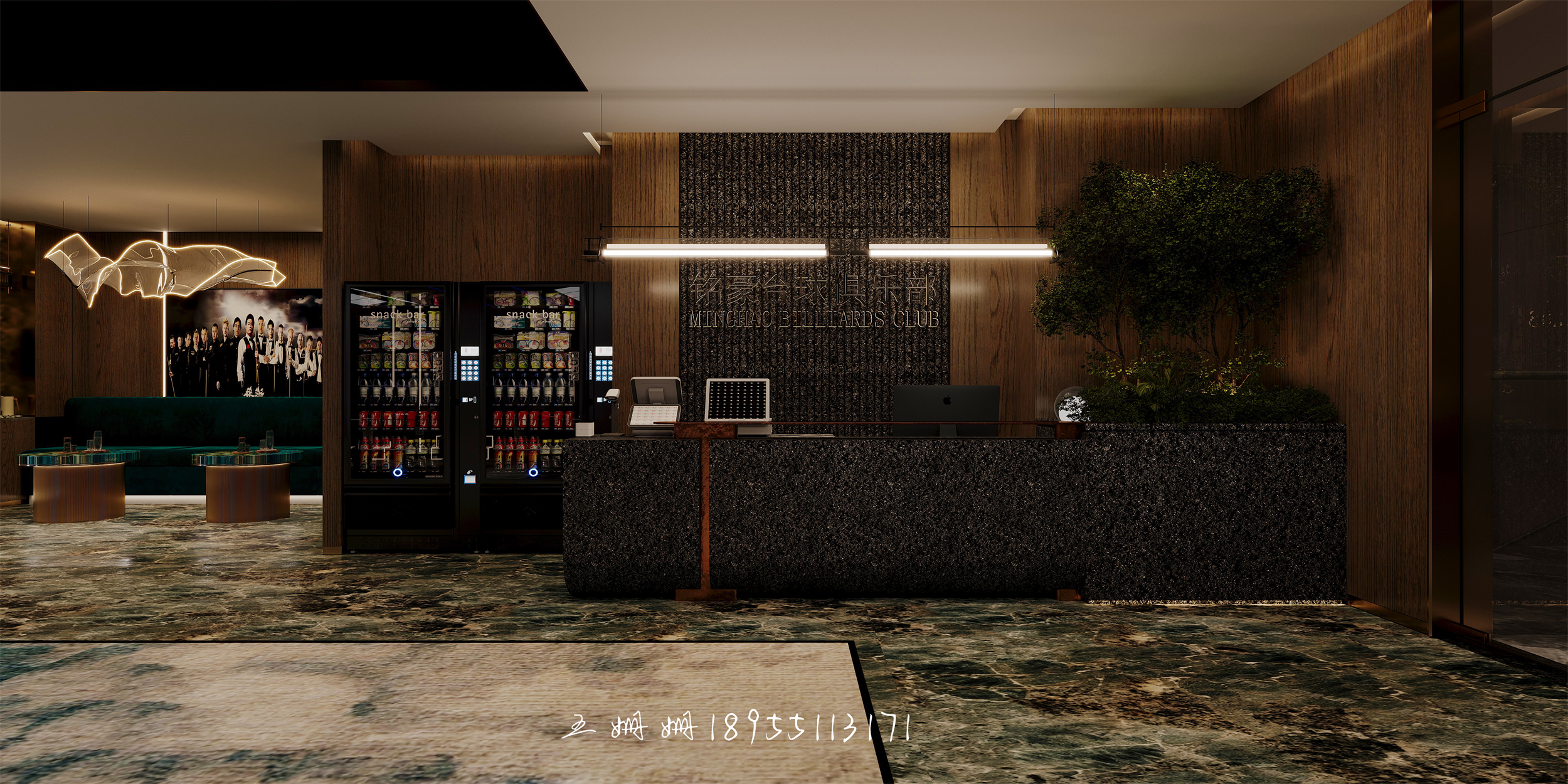 台球俱乐部--台球厅-1