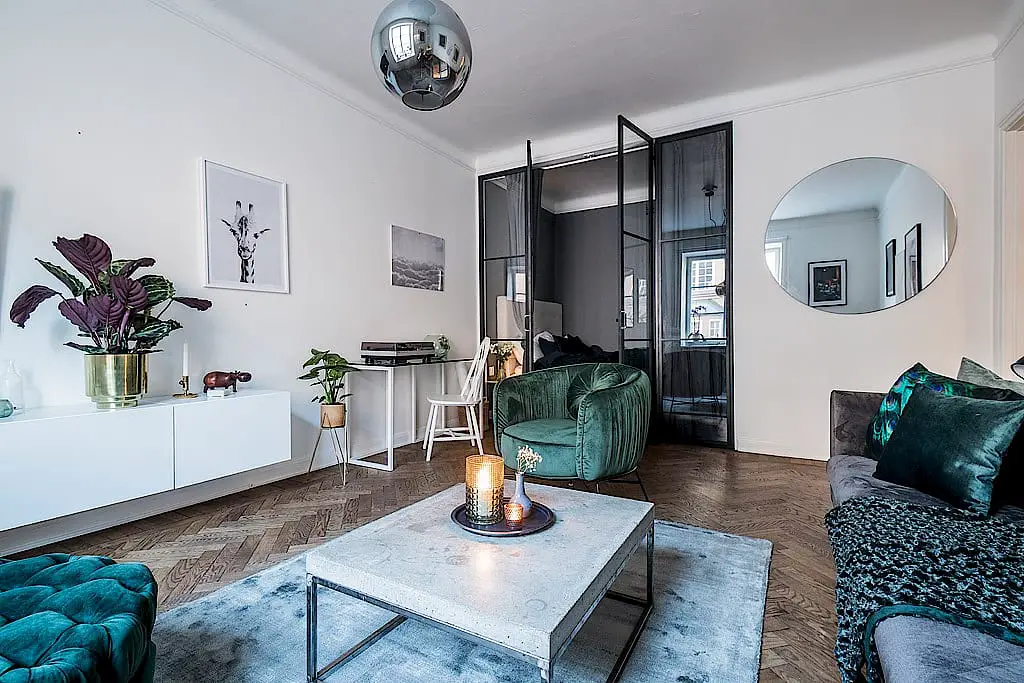 蓝色 velvet 的 49 平米禅意居室-3