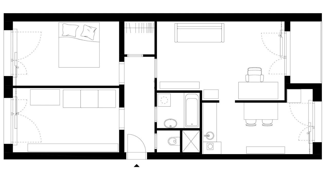 捷克布拉格公寓设计丨捷克建筑工作室 Neuhäusl Hunal-3