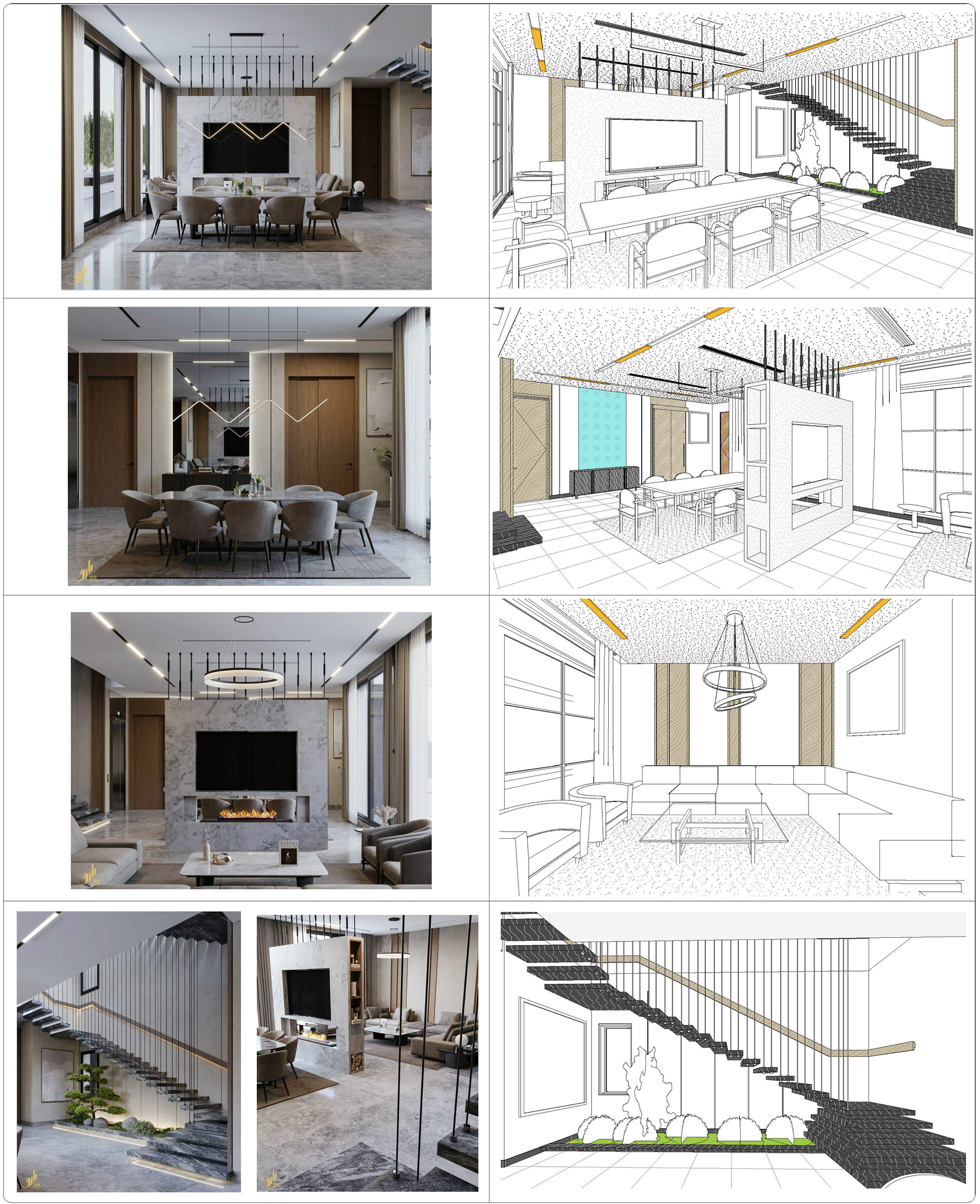 S·M 住宅室内套餐丨沙特阿拉伯丨Bariq Consultants-17