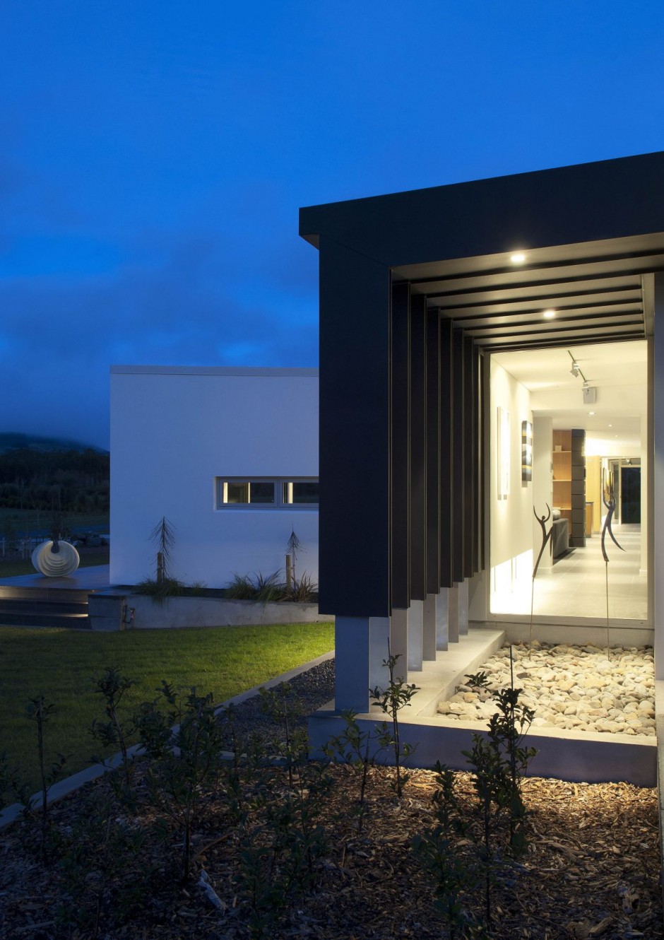 豪华别墅 现代风格简约 新西兰Dixon现代别墅-37