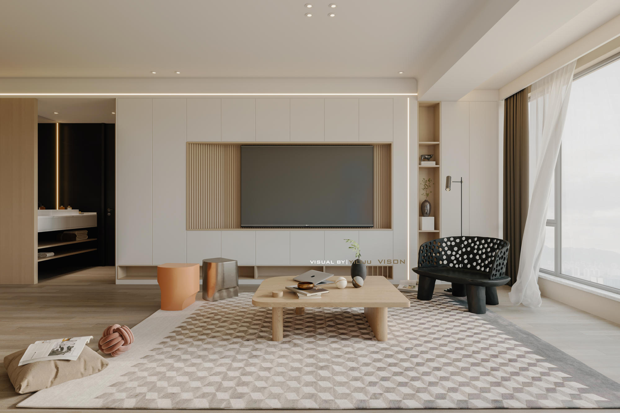 春·吾悦设计 · 简约公寓的现代美学-16