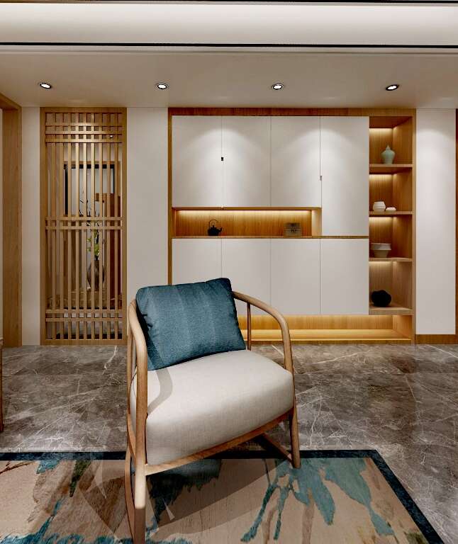 新中式！留白与简单的原木结合，呈现新中的味道！-6