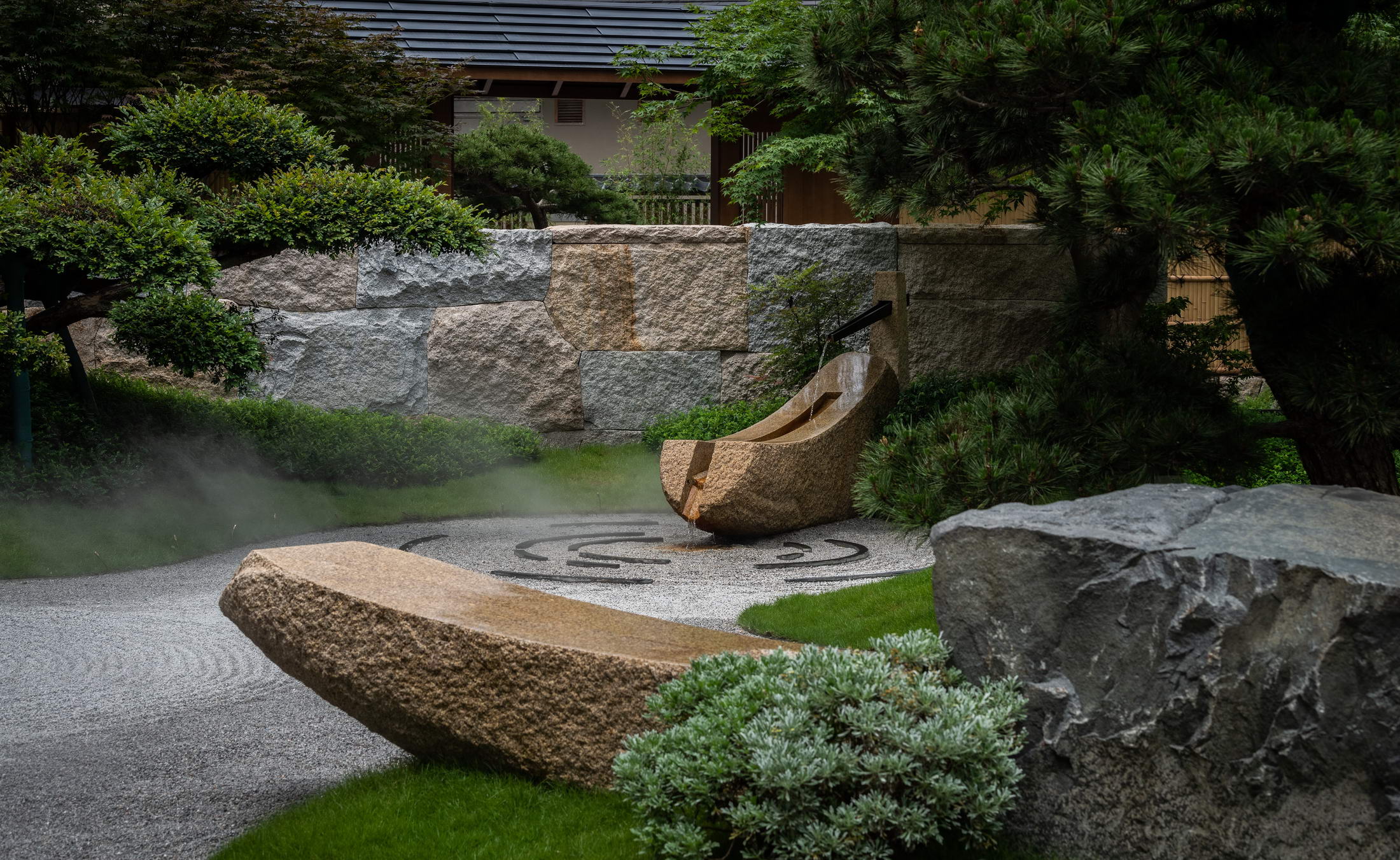 广州合景·臻颐府 | 山水禅意，云峰四谷的景观设计-39