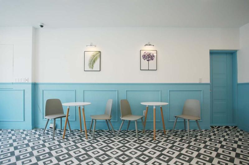 简约天空蓝点缀，打造温馨洗衣房-5