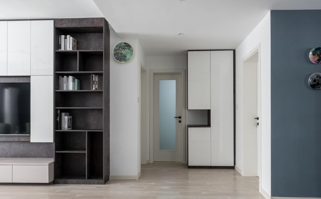 小户型 Spring 玄关餐厅厨房一体化设计-11