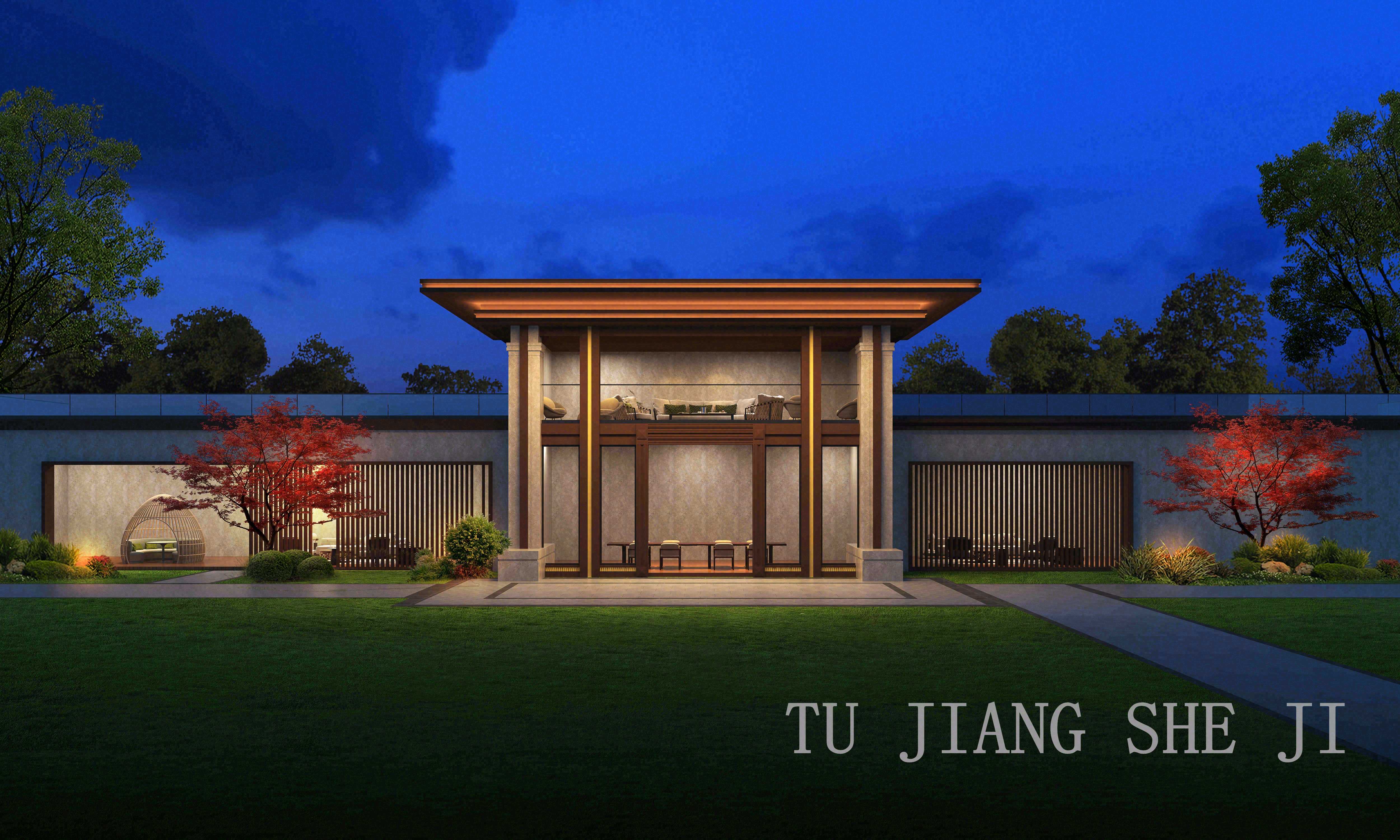 室外景观设计体现了一种从繁忙生活中短暂逃离的手段-5