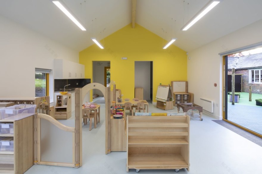 英国汉普郡现代环保幼儿园设计丨MAP Architecture-11