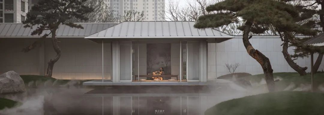 新中式园林之美丨中国上海丨广州观己设计,朗道国际设计,朗庭景观设计-46