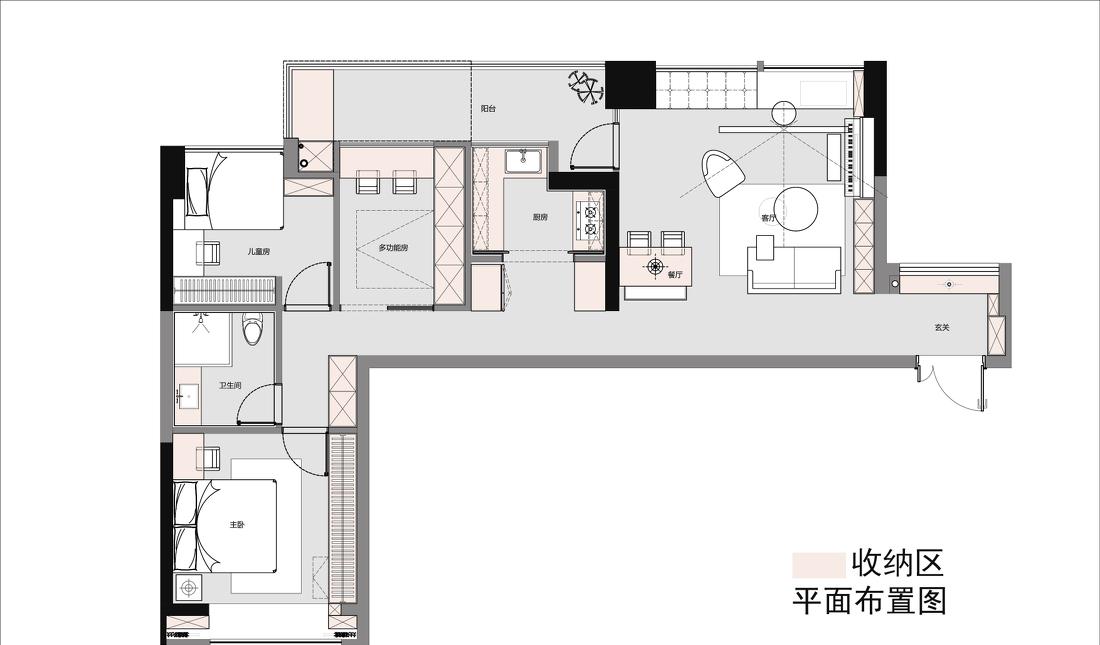 原木暖宅 · 88m²手枪户型的极致改造-47