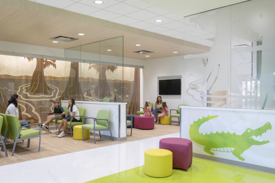 自然生态融入儿童医院设计,打造温暖疗愈空间-10