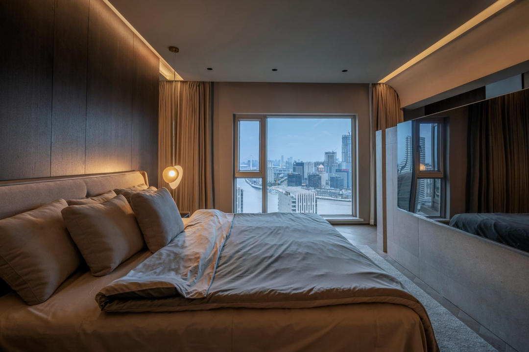 80㎡超凡视野客厅设计-52