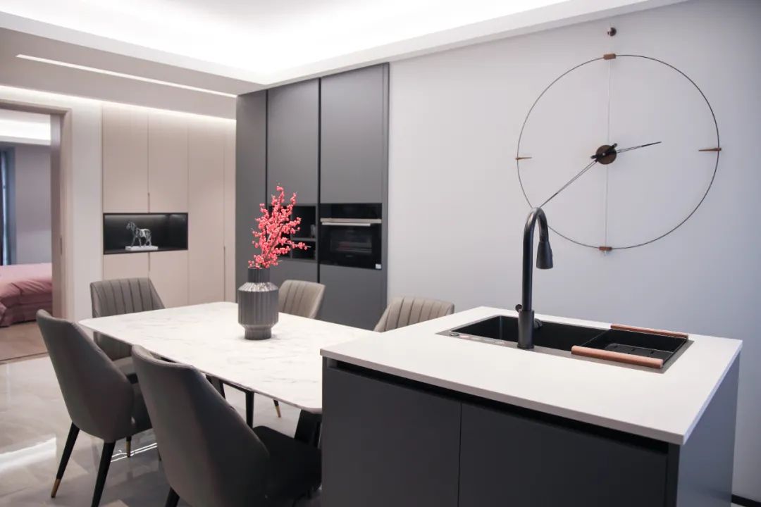 椒江山水润园 135㎡静谧之家丨台州品东装饰-32