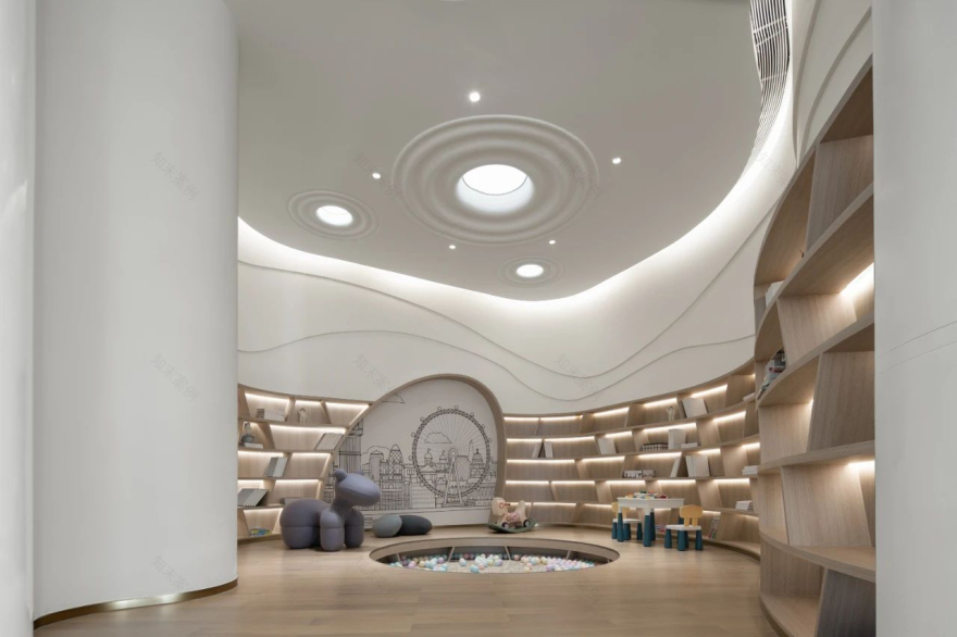 荣盛鹿山府销售中心,演绎梦幻、未来、充满诗意的气息 | 米修设计-34