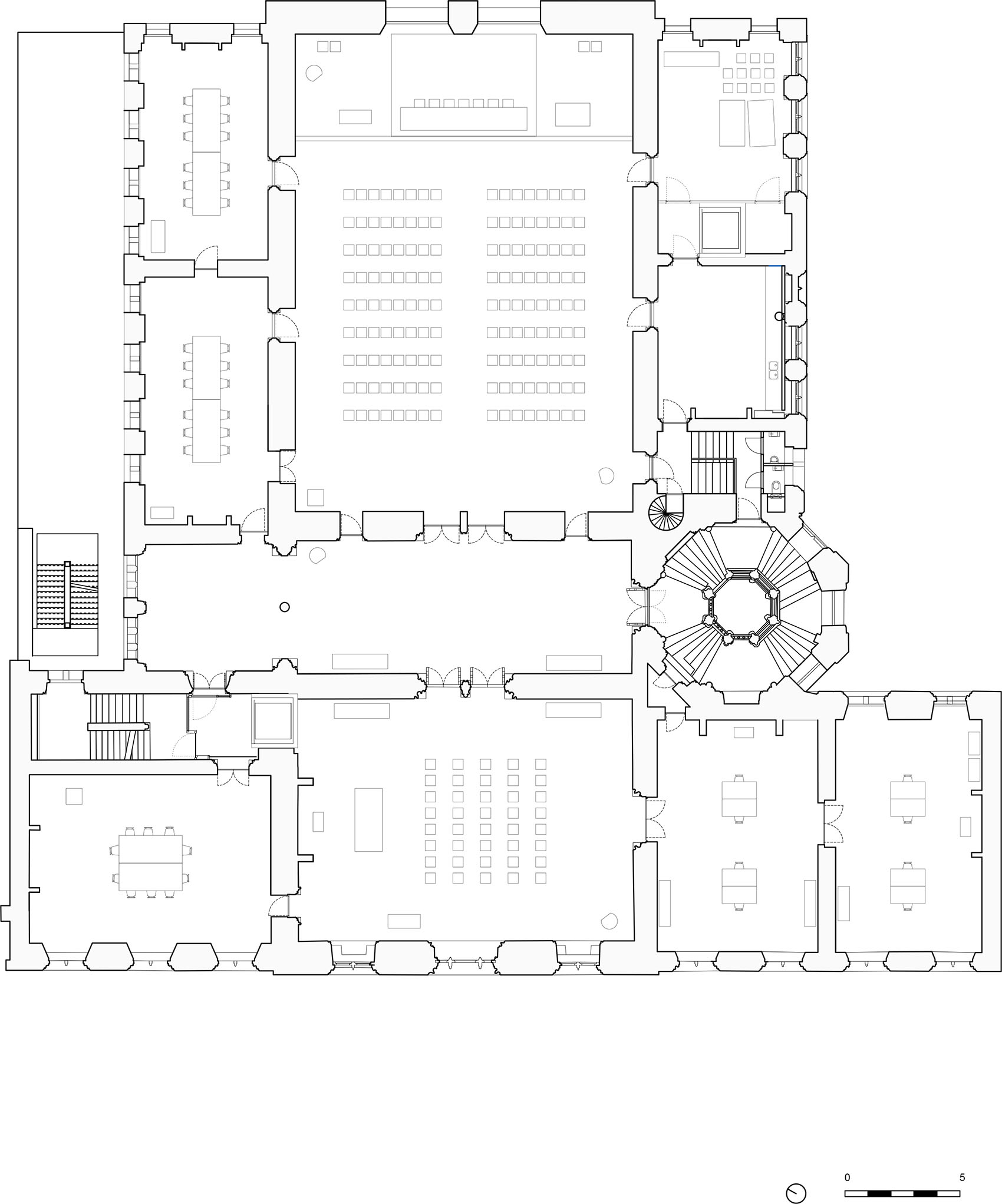 省议会宫室内修缮与更新丨比利时丨FELT architectuur & design-39