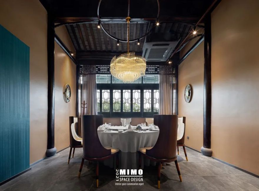 采蝶轩 ZEN · 扬州园林中的新派粤菜餐厅丨中国扬州丨芈茉设计-24