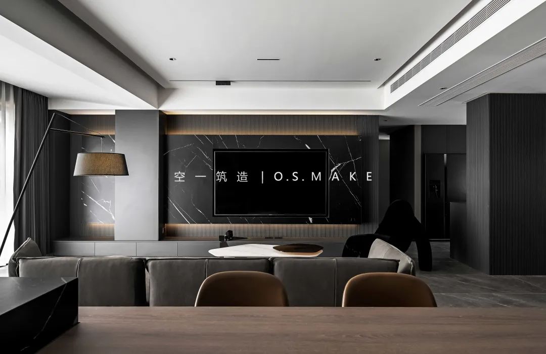 暗黑风独居空间 · 重庆融创壹号院的个性家居设计丨中国重庆丨空一筑造 | O.S.MAKE-22