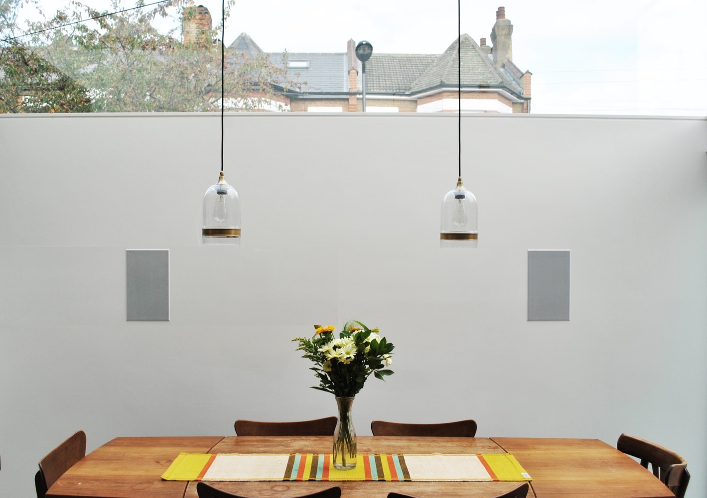 伦敦玻璃盒住宅的室内设计亮点-35