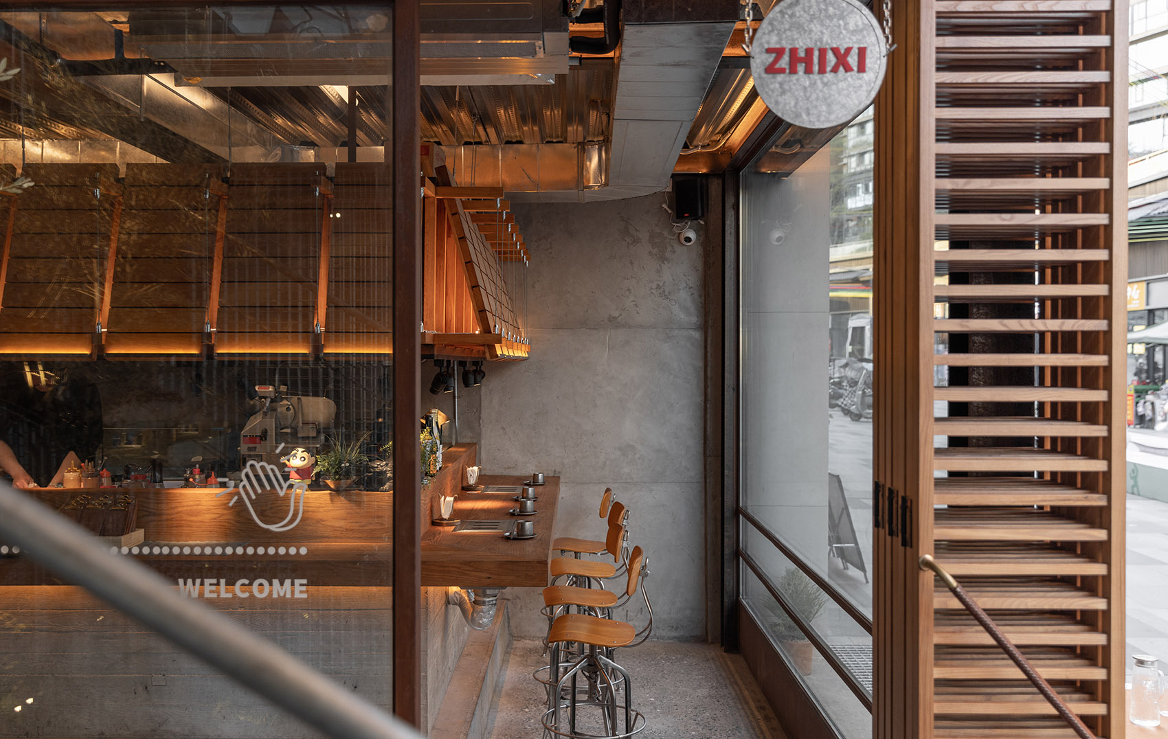 炙喜烧肉餐厅丨中国四川丨朴开⼗向设计事务所-47