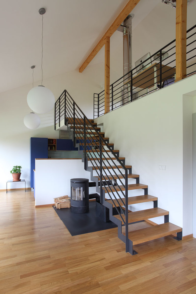 捷克 Ladvi 独栋家庭住宅 | “一栋住宅中的住宅”-41