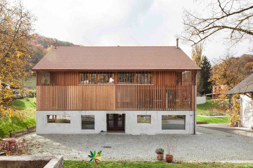 Mill Barn Conversion in Hofstetten Flüh, Switzerland by Beck + Oser Architekten-11