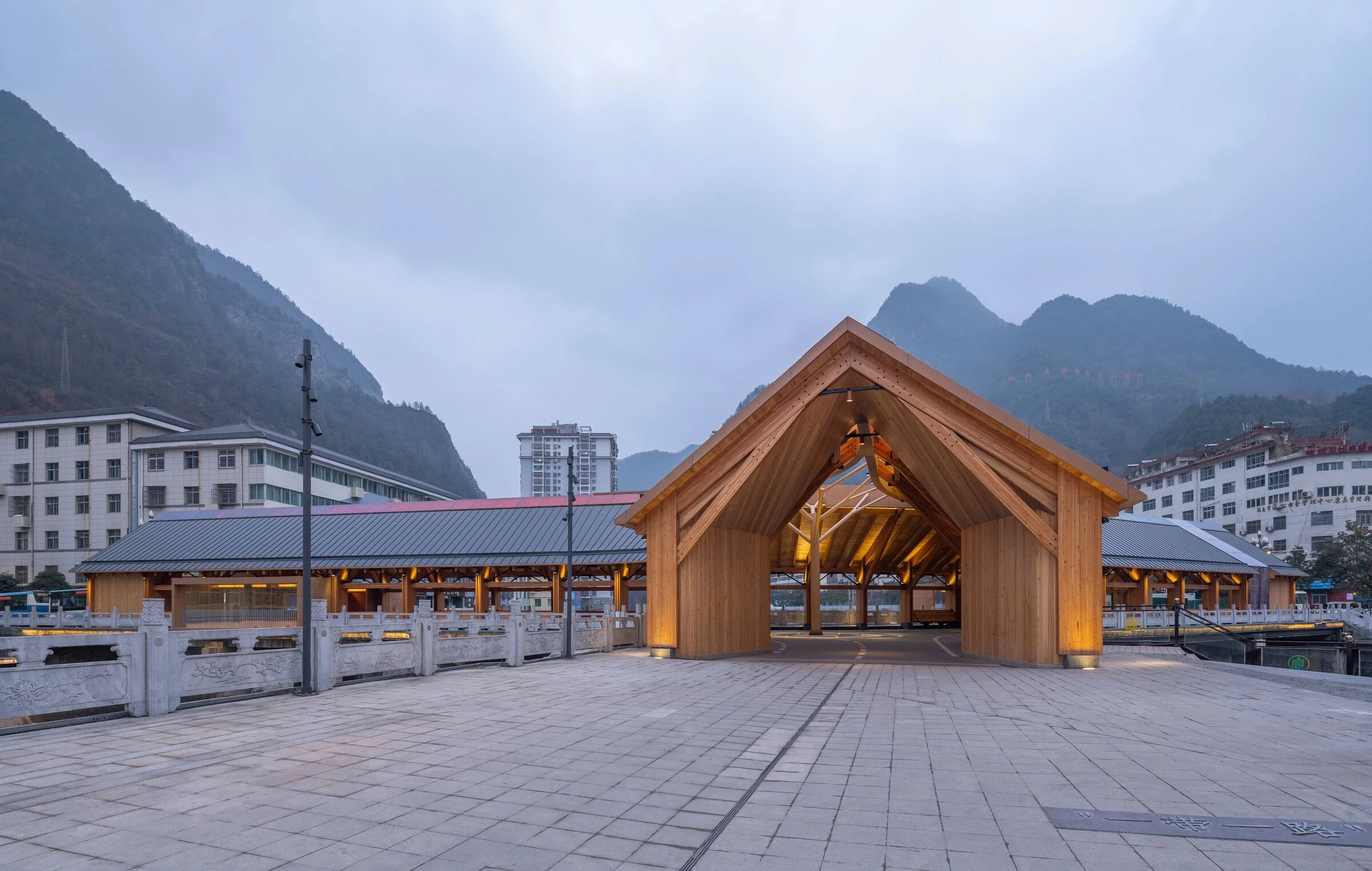 康县新廊桥丨中国陇南丨3andwich Design,何崴工作室-39