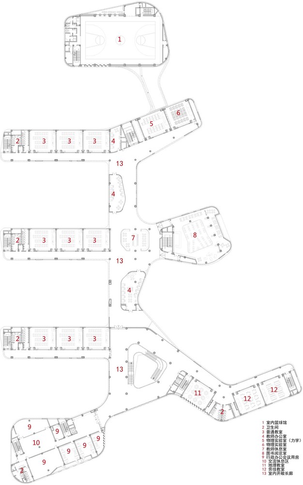 浙江大学的附属中学教育建筑 · 开放,活力,绿色-67
