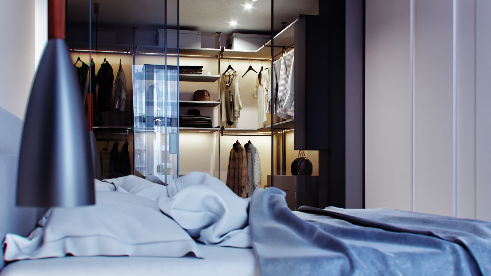 Комфорт сіті · 现代公寓室内设计丨Дизайн  студія Андрія Гординського-15