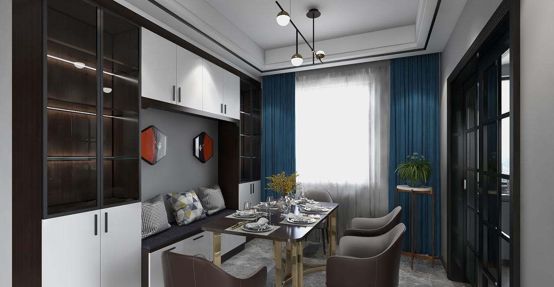 
陕西韩城红鑫中央公园12号楼私宅设计 -4