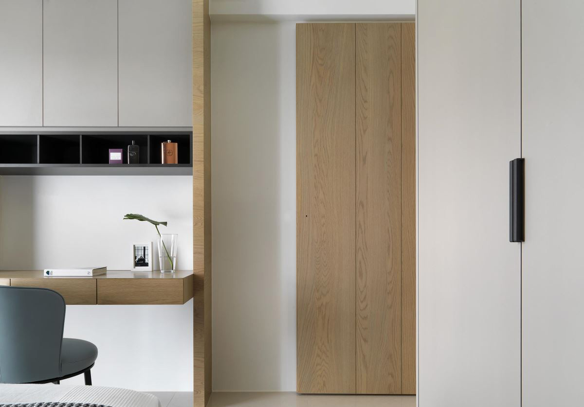 155㎡现代风四口之家,空间利用与自然日光的美妙融合-15